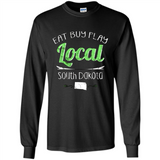Eat Buy Play Local South Dakota Distressed PING PONG