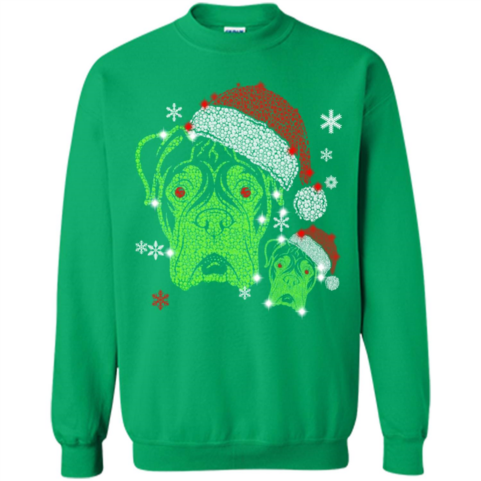 Boxer Dog diamond Christmas - Sweatshirt