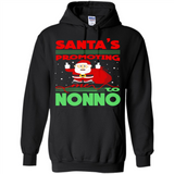 Santa's Promoting Me To Nonno - Hoodie