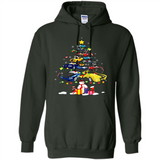 Mustang Tree Christmas Sweatshirt PINGPONG