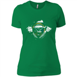 Buffalo Sabres And Superman Fans - Ladies' Boyfriend T-Shirt