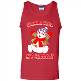 Snowman Wanna Kiss My Carrot Christmas - Tank Top
