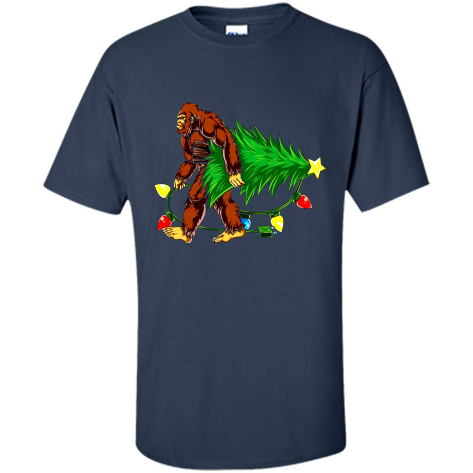 Hugging Christmas Tree Bigfoot PING PONG