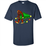 Hugging Christmas Tree Bigfoot PING PONG