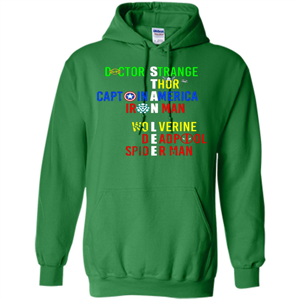 RIP Stan Lee Doctor Strange Thor Caption America Iron Man Shirt PINGPONG - Hoodie