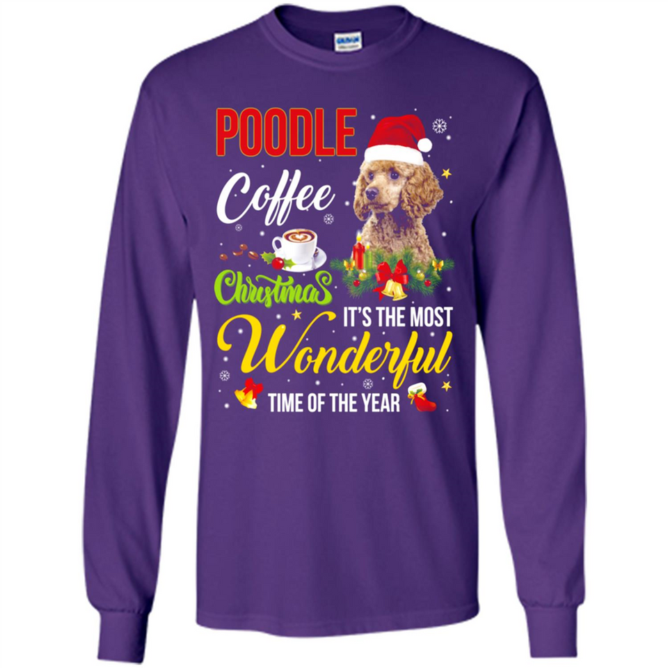 Poodle Coffee Wonderful Christmas