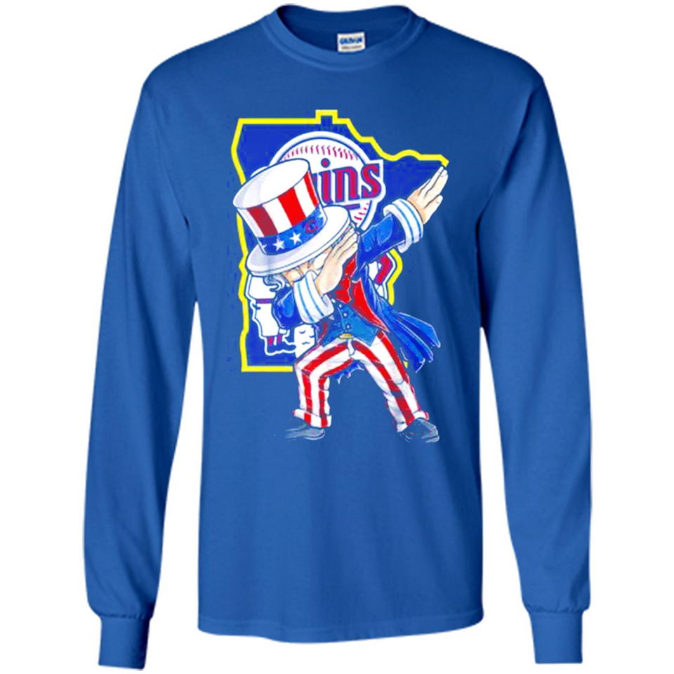 MLB MINNESOTA TWINS UNCLE SAM DABBING INDEPENDENCE DAY