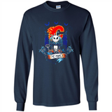 Calgary Flames Halloween The Nightmare Before Christmas - Long Sleeve T-Shirt