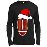 Christmas Football Shirt - Football Santa Hat Christmas