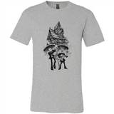Mariachi Skeleton Shirt Dia De Los Muertos Tequila - Canvas Unisex T-Shirt