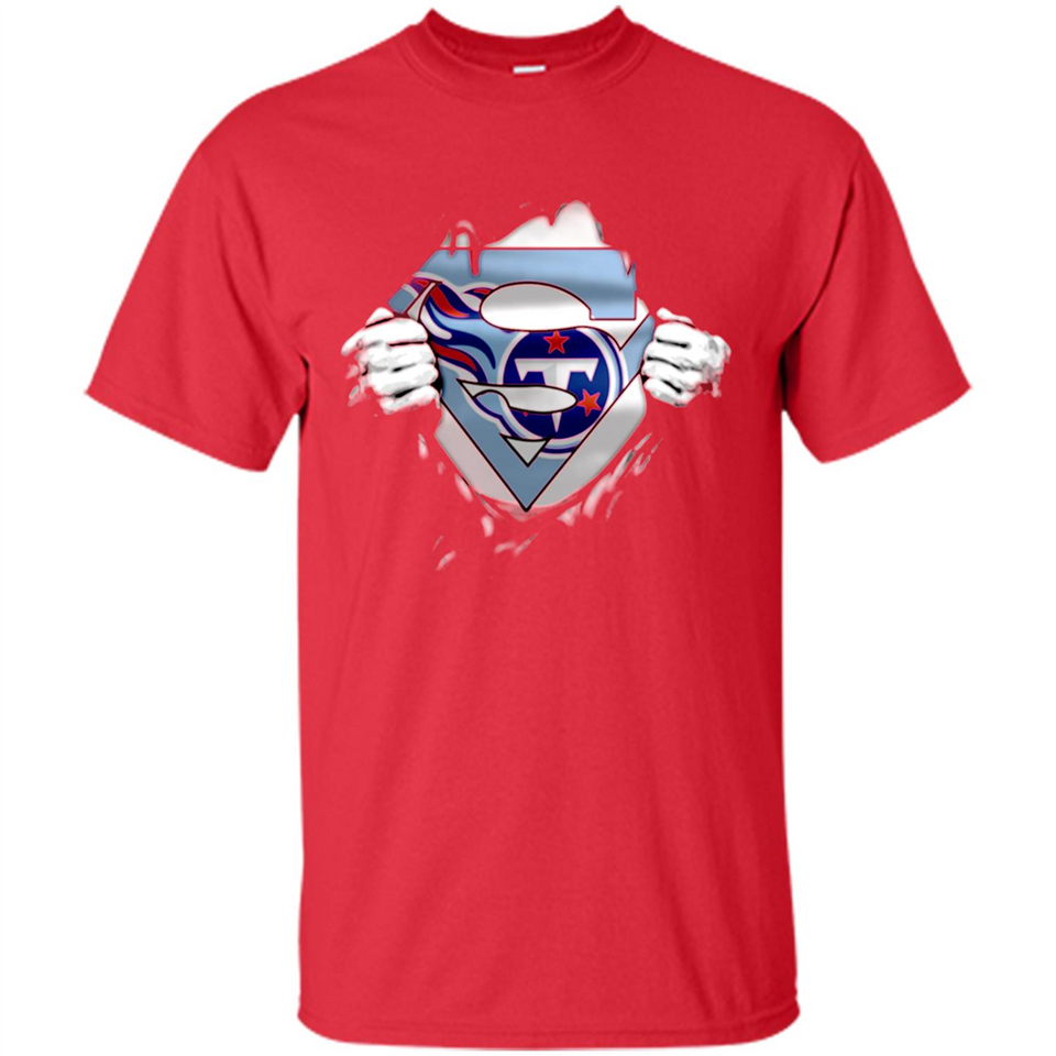 Tennessee Titans And Superman Fans - Shirt