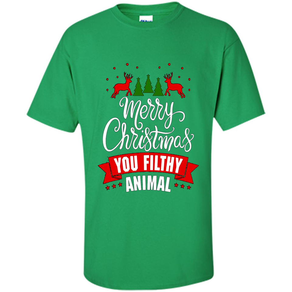 Merry Christmas You Filthy Animal PINGPONG