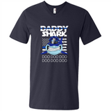 Police Daddy Shark Blue Line Tee
