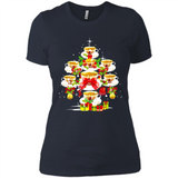 Tea Christmas Tree T-shirt Funny Tea Xmas Gift