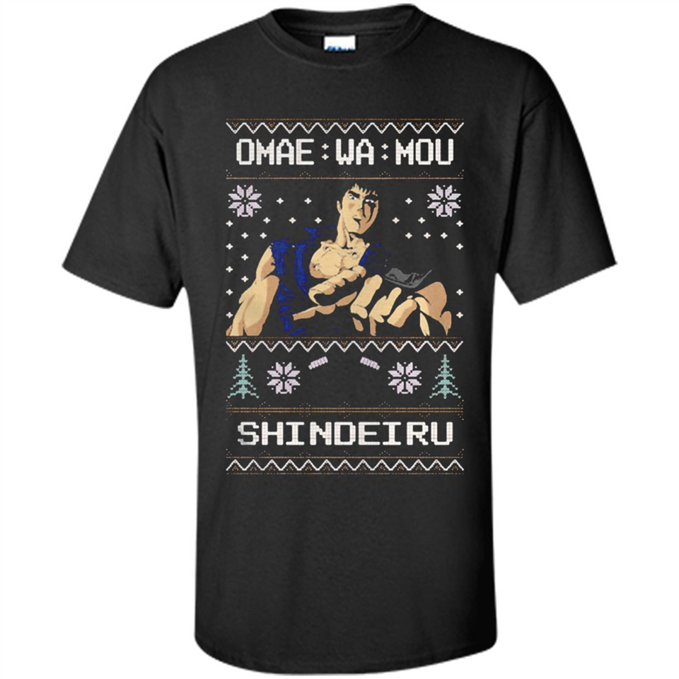 Omae Wa Mou Shindeiru Ugly Christmas Sweater - Shirt