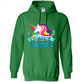 Unicorns are born in Gemini Birthday Rainbow Gift Custom Ultra Cotton