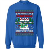 Merry Christmas Shitter Full Christmas Tree Snowman PING PONG