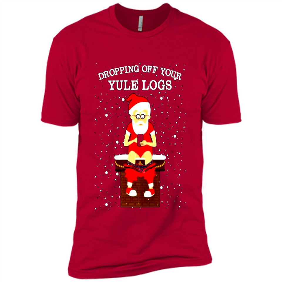 Santa Dropping Off Your Yule Logs