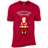 Santa Dropping Off Your Yule Logs