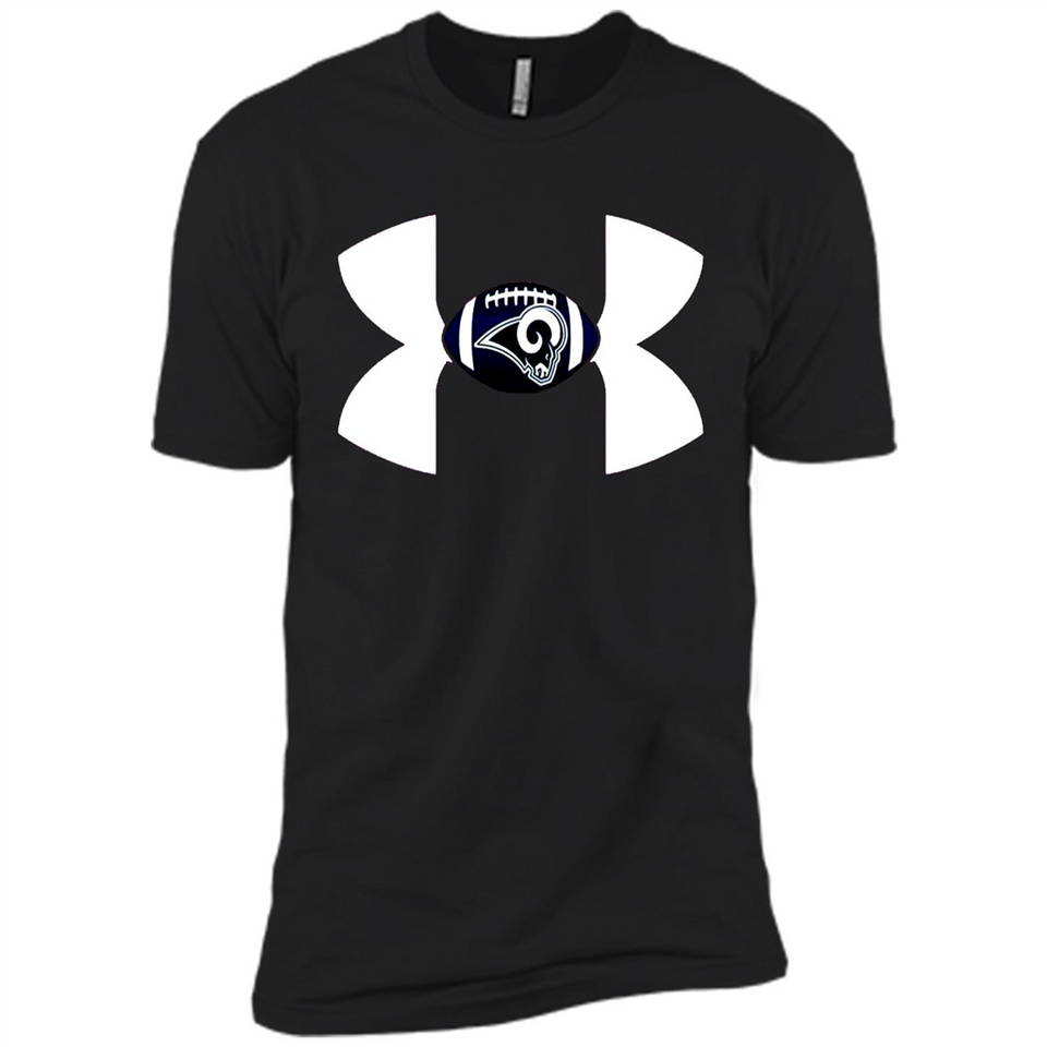 Los Angeles Rams Under Armour Logo - Premium Short Sleeve T-Shirt