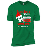 Dear Santa I Really Did Try To Be A Nice Soccer Mom Sweatshirt - Premium Short Sleeve T-Shirt