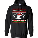 Narcos dashing through the snow Christmas sweatshirt PINGPONG