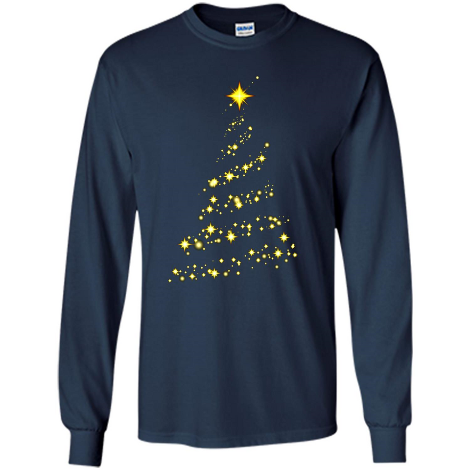 Modern Christmas Tree Light Led Merry Xmas Mug PINGPONG - Long Sleeve T-Shirt