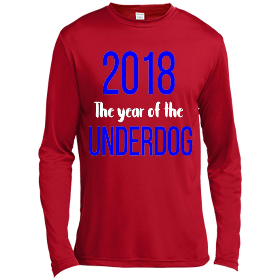 2018 The Year of the underdog tee - Canvas Long Sleeve T-Shirt