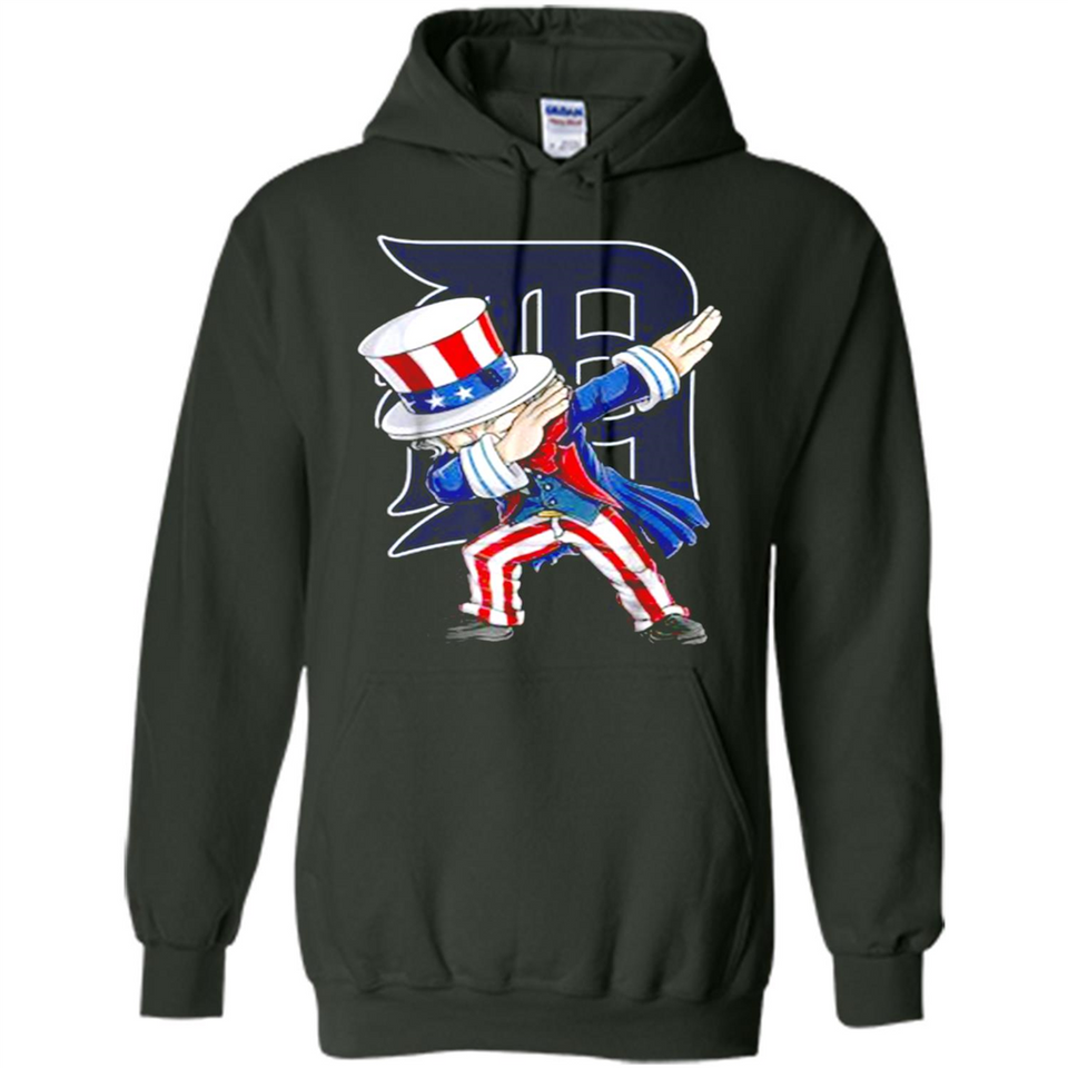 MLB DETROIT TIGERS UNCLE SAM DABBING INDEPENDENCE DAY