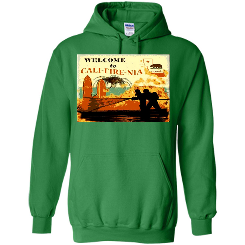 Paradise California Camp Fire Youth T-Shirt PINGPONG - Hoodie