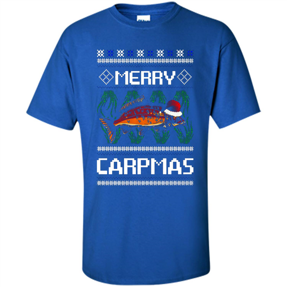 Santa Claus Carpmas Merry Carpmas Christmas Sweater PINGPONG - Shirt