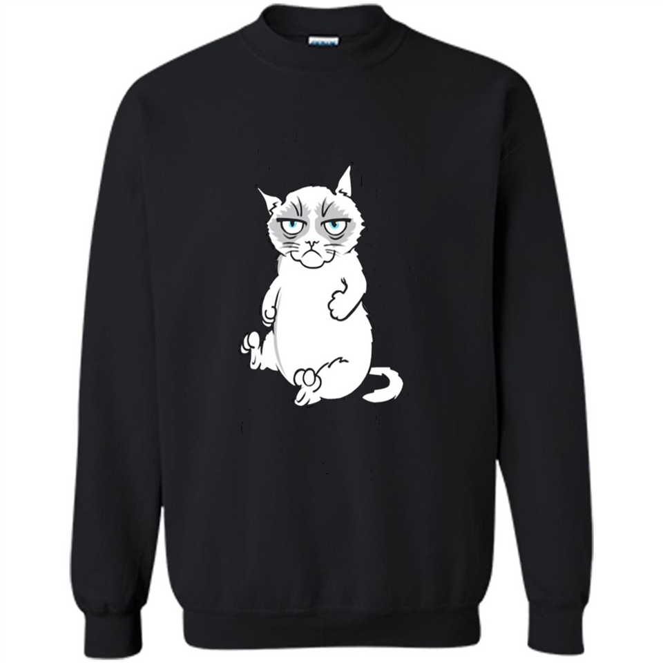 annoyed kitty touchy kitty grouchy ball of fur noody kitty PING PONG