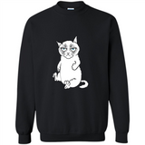 annoyed kitty touchy kitty grouchy ball of fur noody kitty PING PONG