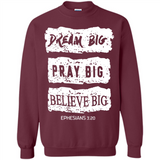 DREAM BIG PRAY BIG BELIEVE BIG EPHESIANS 3 20