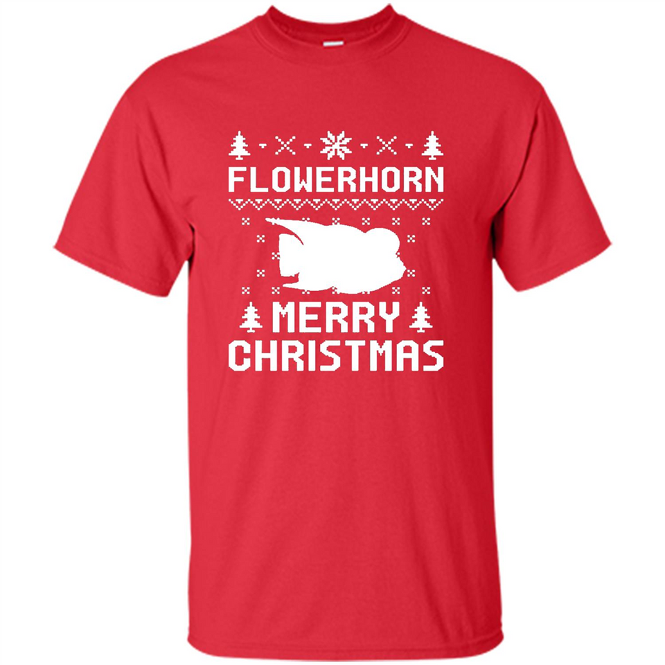 Flowerhorn Christmas T-shirt, Ugly Christmas Sweater - Shirt