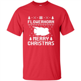 Flowerhorn Christmas T-shirt, Ugly Christmas Sweater - Shirt