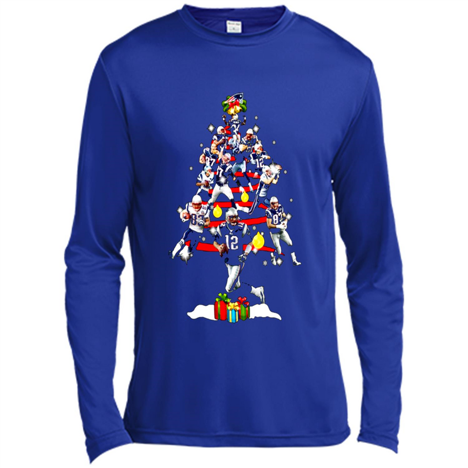 NEW ENGLAND PATRIOTS PLAYERS CHRISTMAS TREE PINGPONG