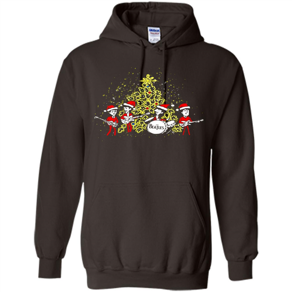 The Beatles chibi Christmas - Hoodie
