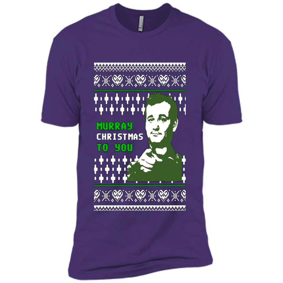 Murray Christmas to you ugly sweatshirt PINGPONG