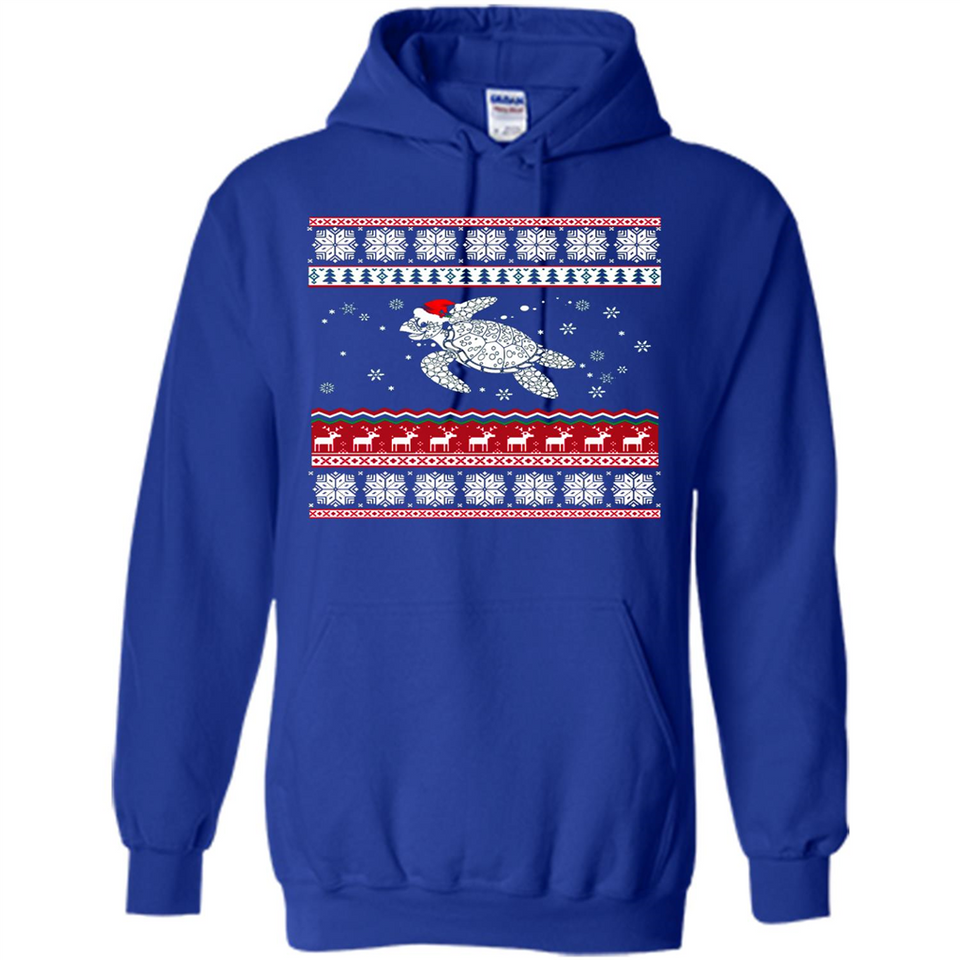 Sea Turtle Ugly Christmas T-Shirt - Hoodie