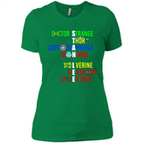 RIP Stan Lee Doctor Strange Thor Caption America Iron Man Shirt PINGPONG - Ladies' Boyfriend T-Shirt