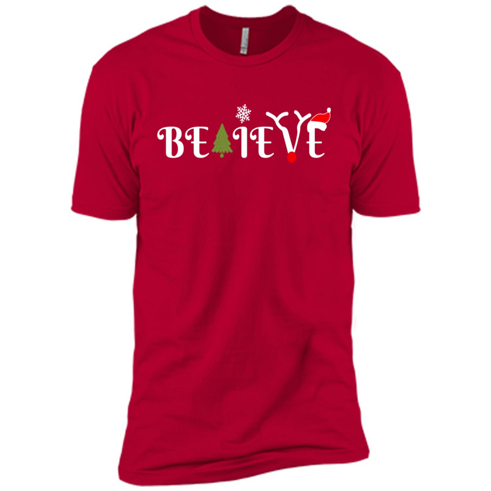 Believe in Christmas - Premium Short Sleeve T-Shirt
