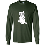 annoyed kitty touchy kitty grouchy ball of fur noody kitty PING PONG