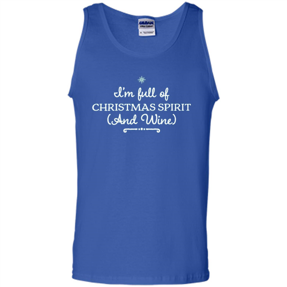 Christmas Tshirt for Women - Christmas Wine