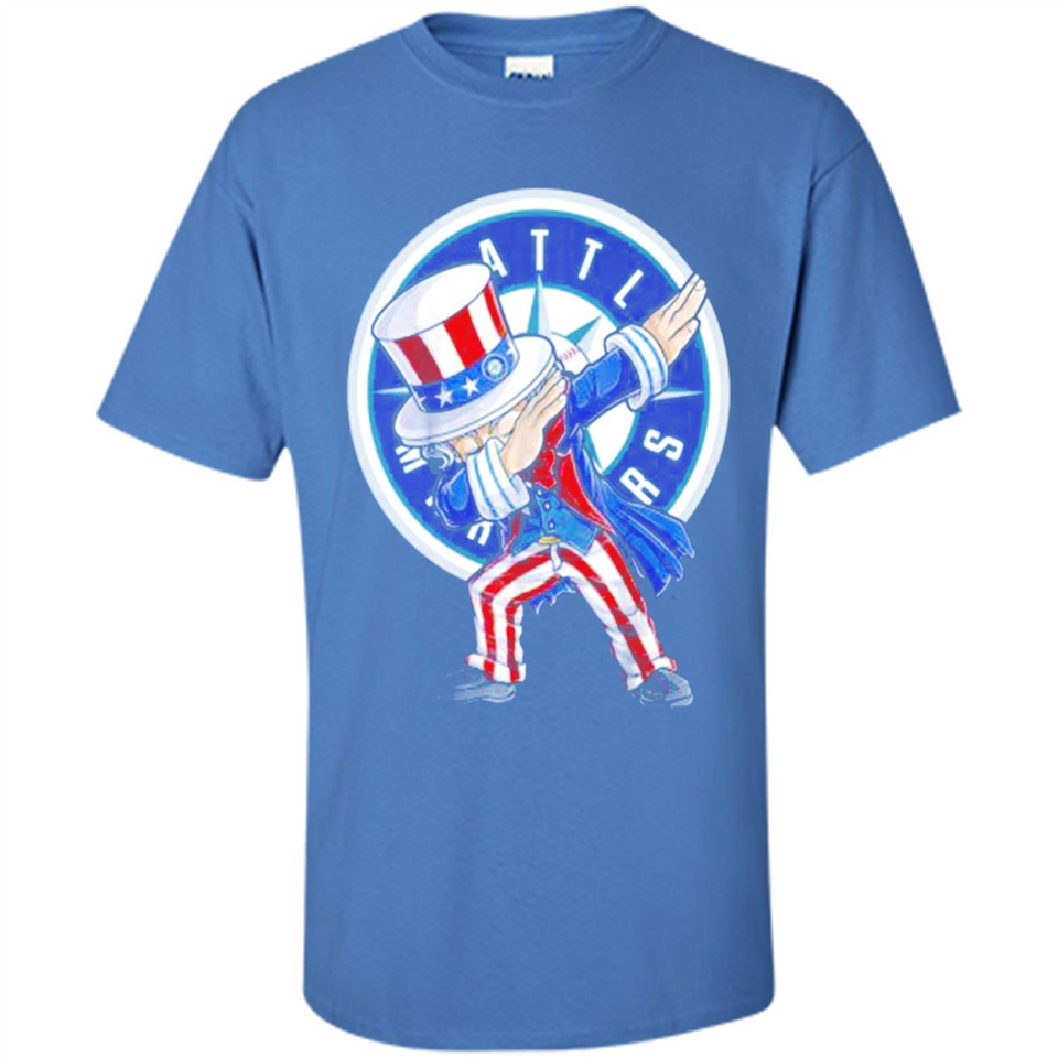 MLB SEATTLE MARINERS UNCLE SAM DABBING INDEPENDENCE DAY