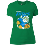 Grumpy Santa Claus Detroit Lions Football Team PINGPONG