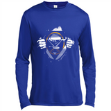 Buffalo Sabres And Superman Fans - Canvas Long Sleeve T-Shirt