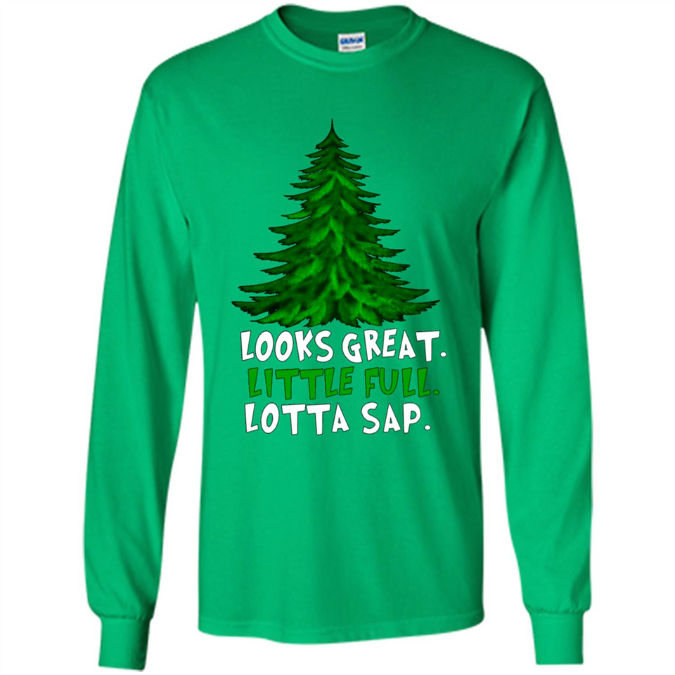 Looks Great Little Full Lotta Sap Funny Christmas PINGPONG