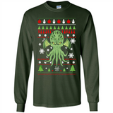 Octopus Ugly Sweater Christmas - Long Sleeve T-Shirt
