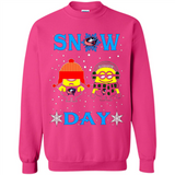 Snow Day Shirt For Columbus Blue Jackets Vs Minion Fans pingpong